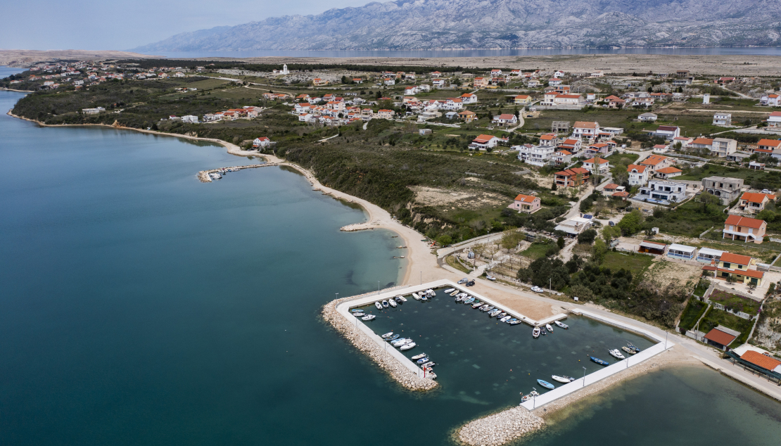 Sanacija luke Ražanac -uvala Plamići u mjestu Rtina, Općina Ražanac 